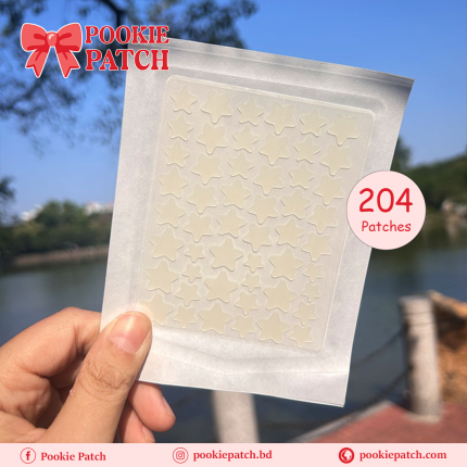 Star Transparent Pimple Patch (204 Patches)